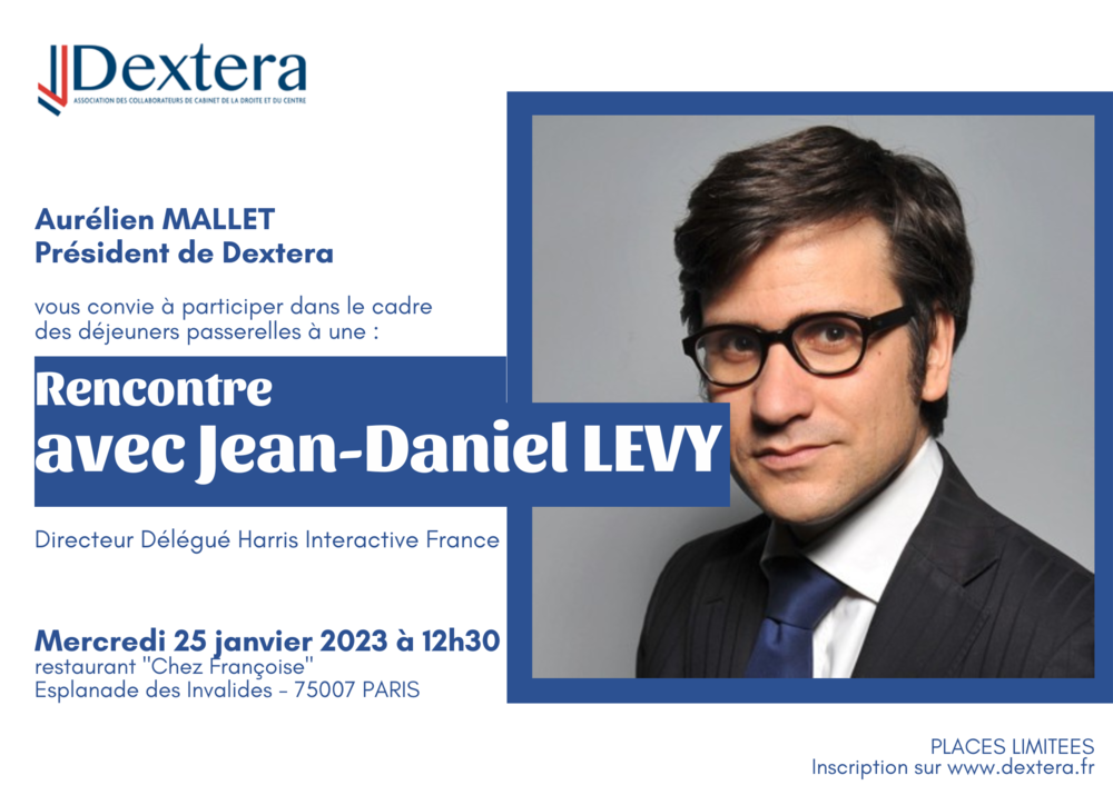 Rencontre avec avec Jean-Daniel LEVY