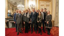 Céremonie de voeux au Sénat