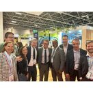 Le bureau de Dextera en visite sur le salon de L'AMIF