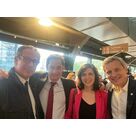 Le bureau de Dextera en visite sur le salon de L'AMIF