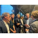 Le bureau de Dextera en visite sur le salon de L'AMIF