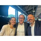 Le bureau de Dextera en visite sur le salon de L'AMIF